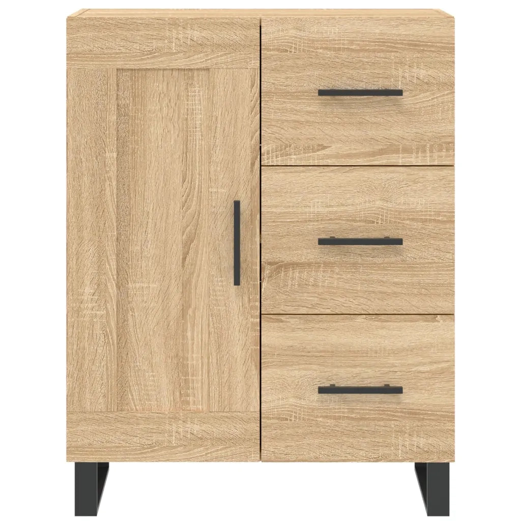 Credenza Rovere Sonoma 69,5x34x90 cm in Legno Multistrato 830287