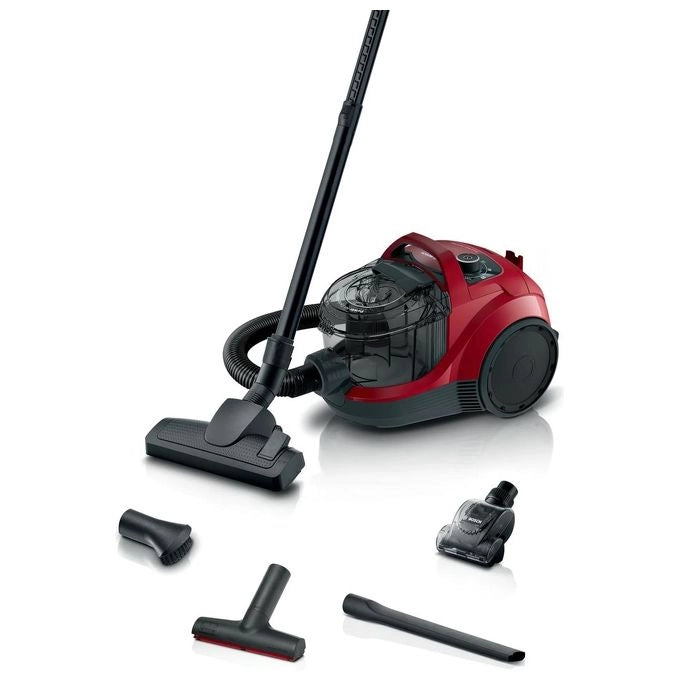 Bosch BGS21CAR aspirapolvere a traino 2 L Aspiratore a cilindro Secco 750 W Senza sacchetto