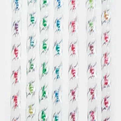 TENDINA PRONTA LUX 148 FILI  PVC RITORTO 4 COLORI CM 120 H.CM 240