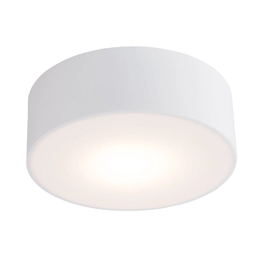 Plafoniera rotonda Ø20 bianca GX53 1 luce Shilo ZAMA