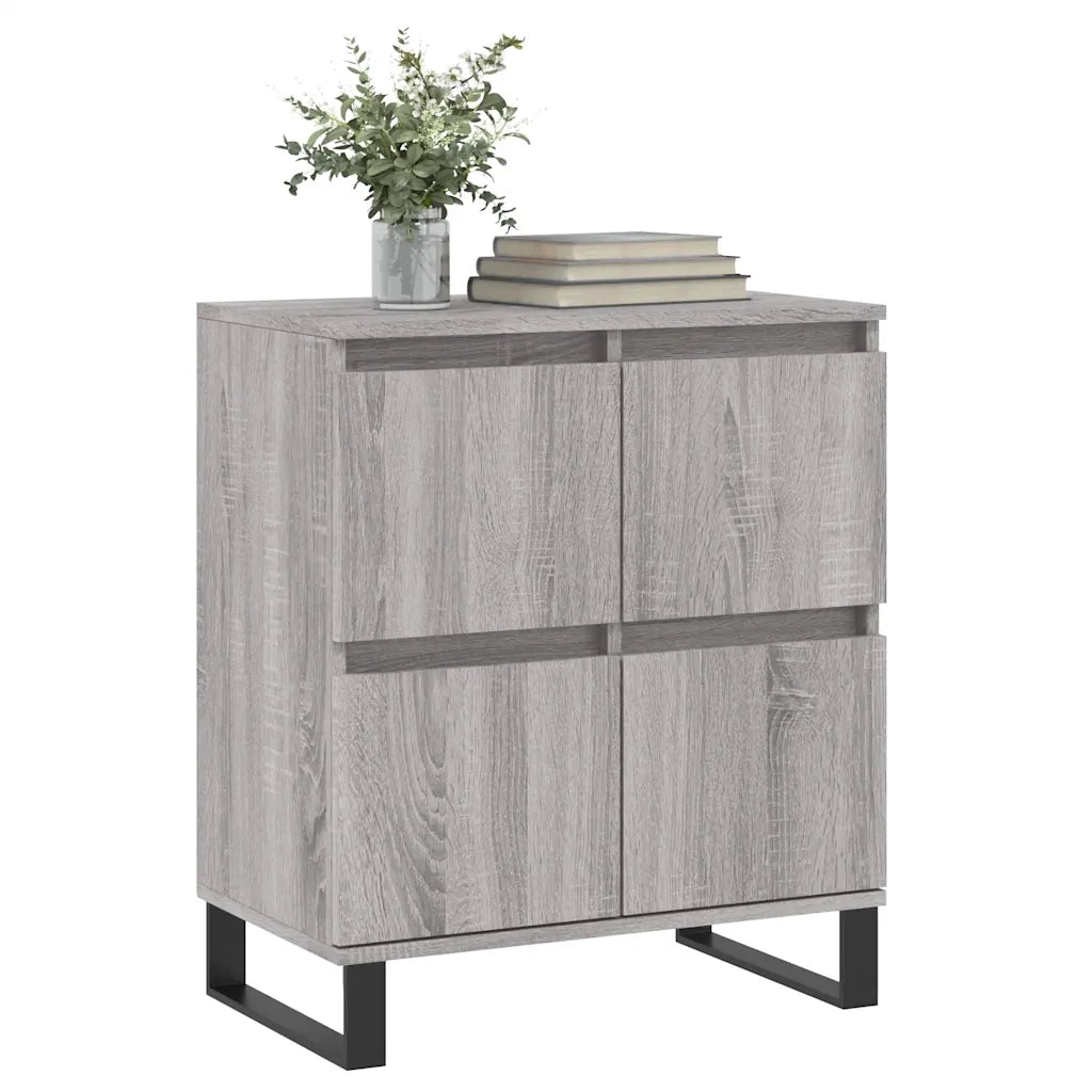 Credenza-Buffet-Armadio da cucina Grigio Sonoma 60x35x70 cm in Legno Multistrato 305161
