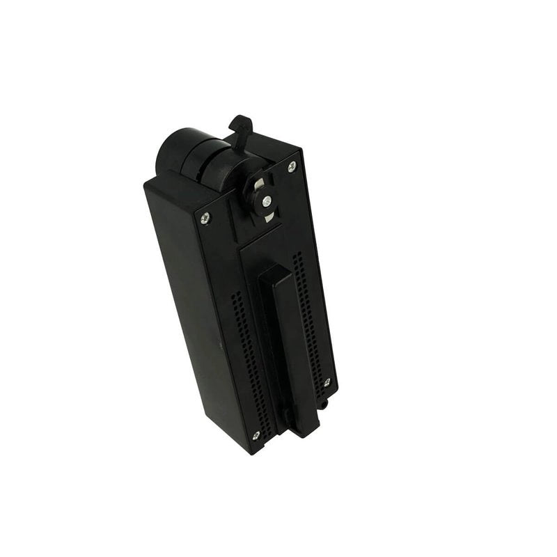 Testa Alimentazione Con Box Led Driver Colore Nero Per Faro Led Binario Mono Fase CB0080 CB7180 CB7280 CB7380