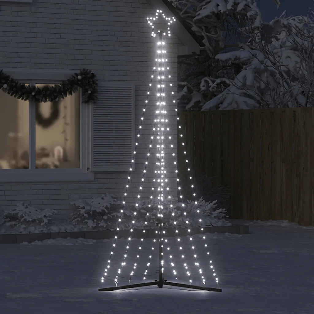 Albero di Natale a LED 447 LED Bianco Freddo 250 cm 4016433
