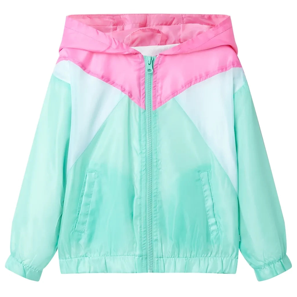 Giacca con Cappuccio e Cerniera da Bambina Multicolore 104cod mxl 85765