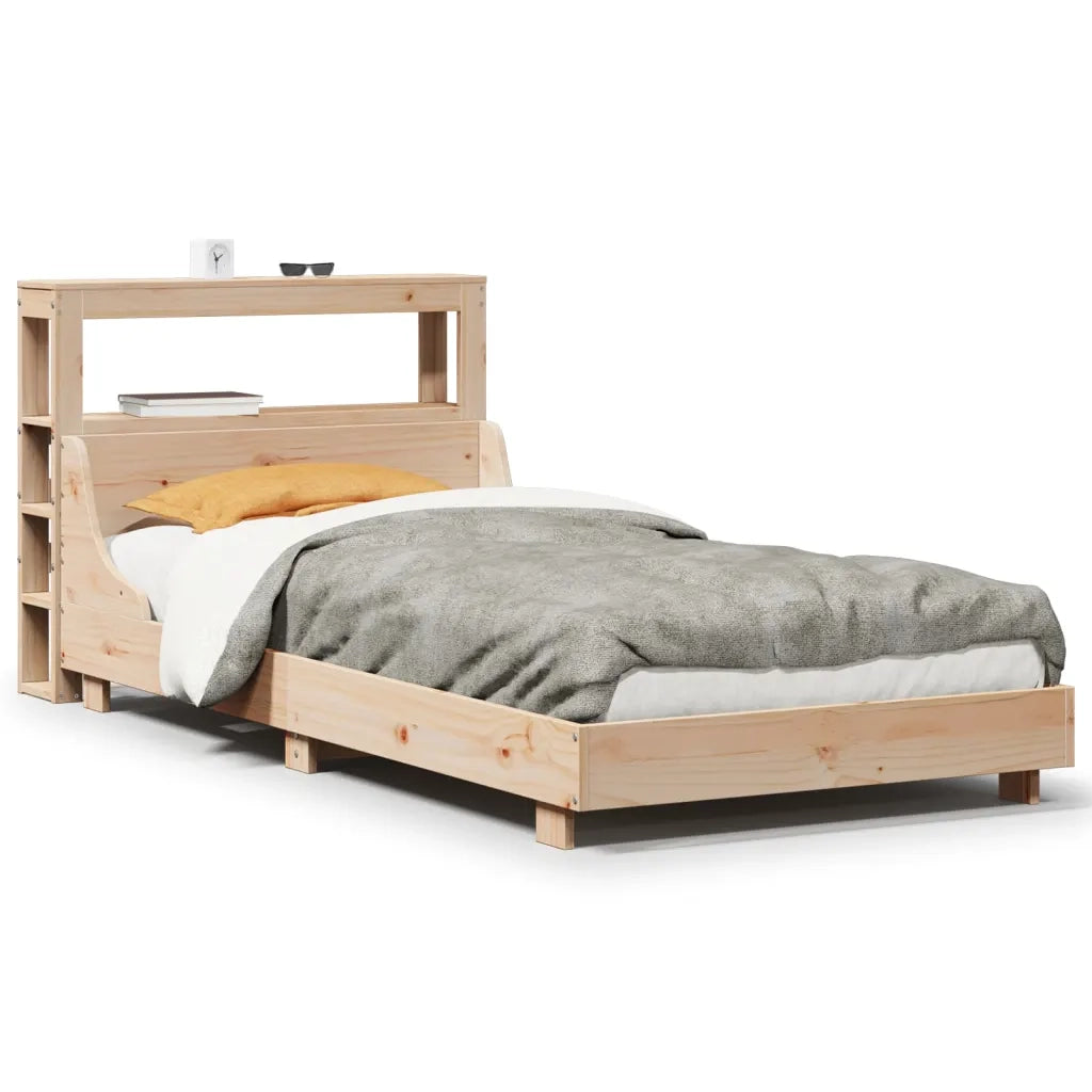 Letto senza Materasso 90x190 cm in Legno Massello di Pino 3306441