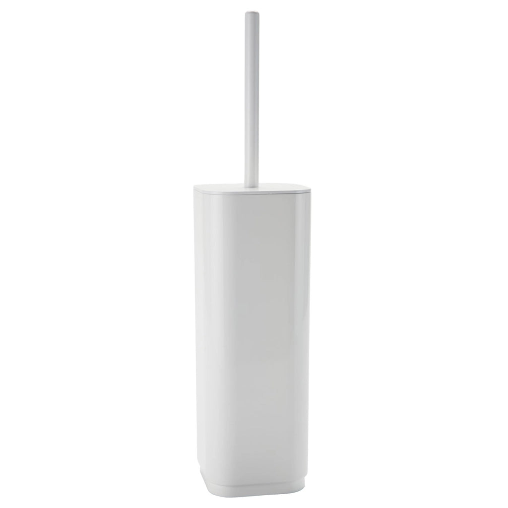 Scopino wc con ciuffo in setole d'appoggio in plastica riciclata 6334 Gedy serie SEVENTY Bianco