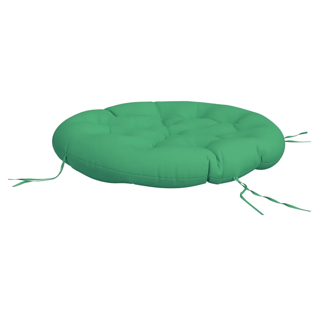 Cuscino Rotondo Verde Ø 100x11 cm in Tessuto Oxford 361967