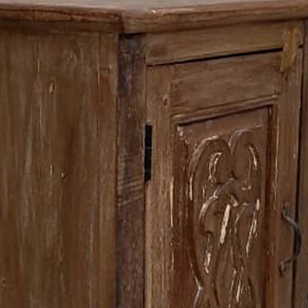 Comodino in legno fatto a mano50x35x73h cm