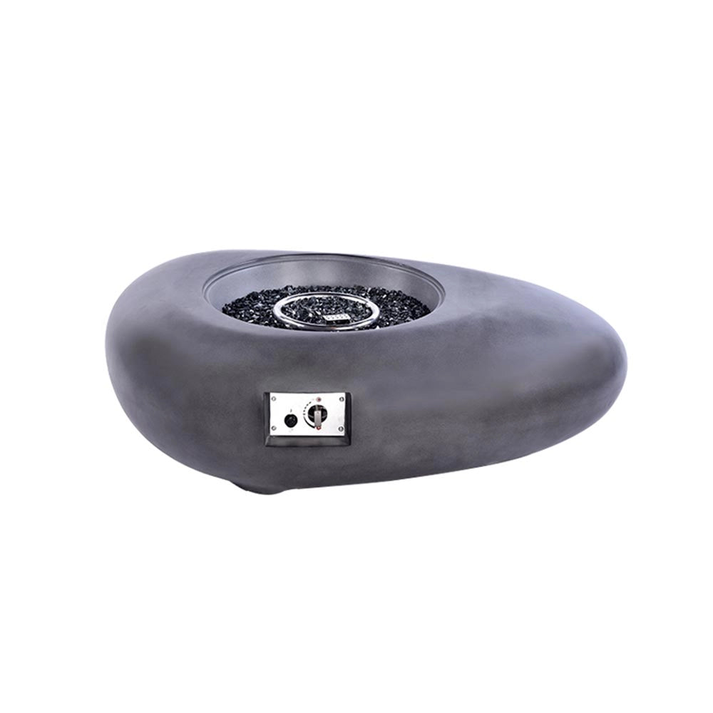 ATENA TEMPO STYLE riscaldatore per esterno a Gas Propano, Braciere da Tavolo, Braciere Basso Senza Fumo, Riscaldatore per Mobili da Patio