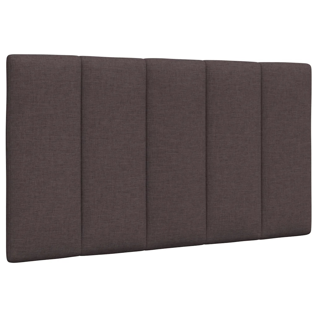 Cuscino Testiera Marrone Scuro 90 cm in Tessuto
