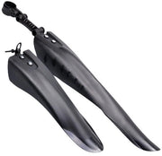 Set di pedali per mountain bike, pedali anteriore e posteriore regolabili, 2 pezzi - universale copertura completa, adatto a tutte le mountain bike e biciclette da corsa con diametro di sella inferiore a 34 mm