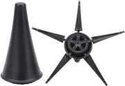 Sedia per Clarinetto Pieghevole - Sostegno Portatile a 5 Gamba - Compatta e Leggera - Materiale ABS e Acciaio Inox - Standard per Strumenti Musicali