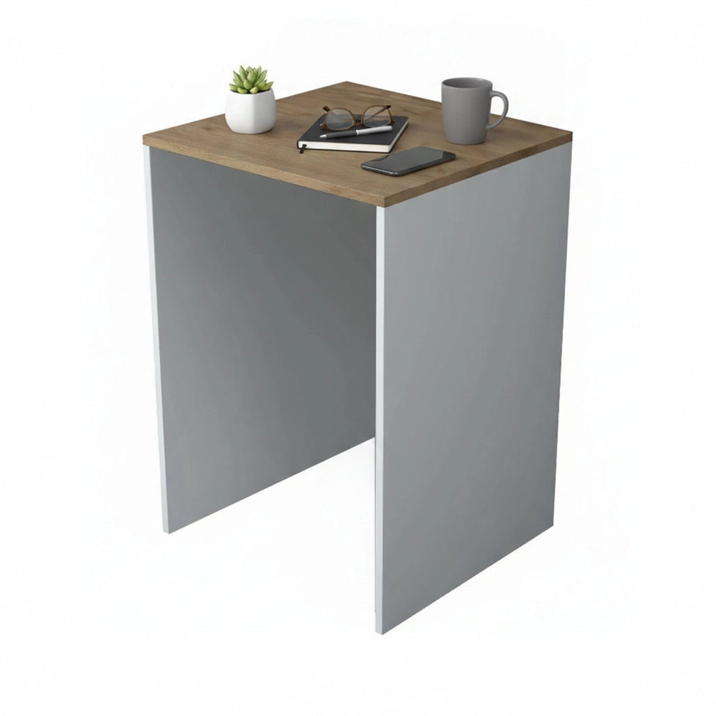 Boris, Armadio Multiuso Grande un Ripiano, 65x92h cm Marrone Noce