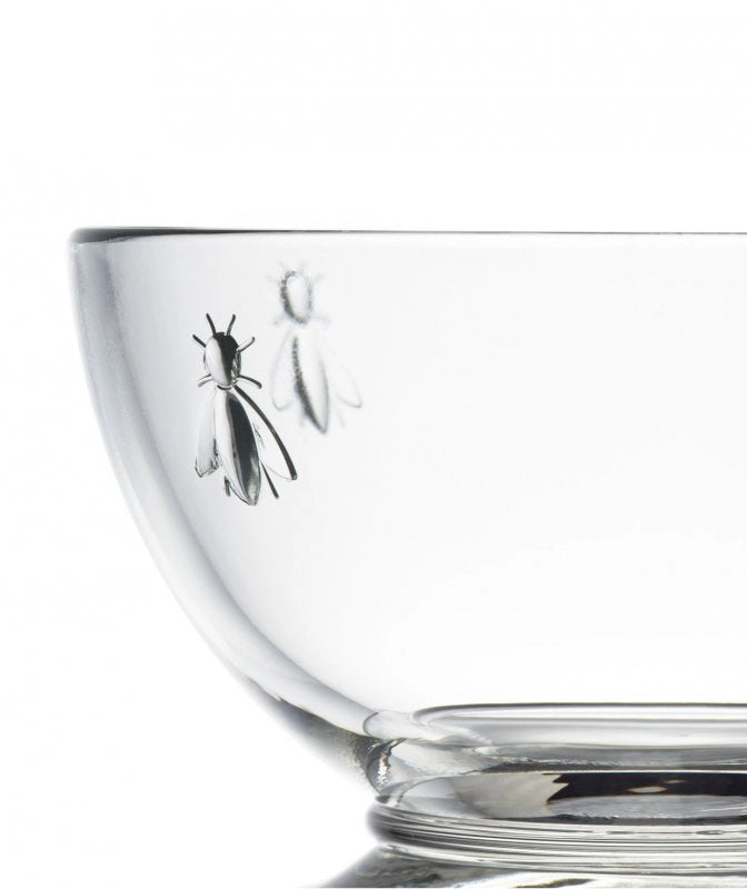 La Rochere Bee Bowl 230 ml Elegante ciotola da portata in vetro pressato