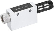 Elettroventilatore pneumatico - CV-10HS - Alu - Compacto - Ventilazione - Bocchetta 1 mm - Adatto per aria - 80 g
