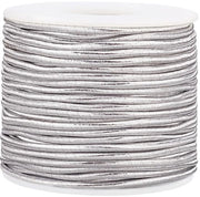 Elastico in Acciaio - 30 m Filo Argentato - Filo di Acciaio per Creazione di Gioielli - Articoli di Riciclo Manuali - Duraturo e Affidabile - Diametro 2,5 mm