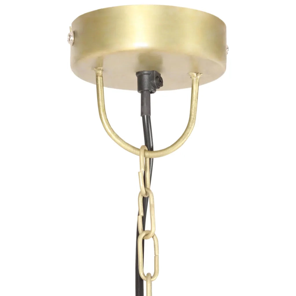 Lampada a Sospensione Industriale 25 W Ottone Rotonda 30 cm E27 CFW9062057