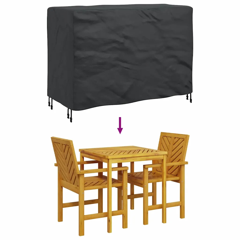 Copertura per mobili Tinta unita Nero 130 x 80 x 70 cm 210D 4105720