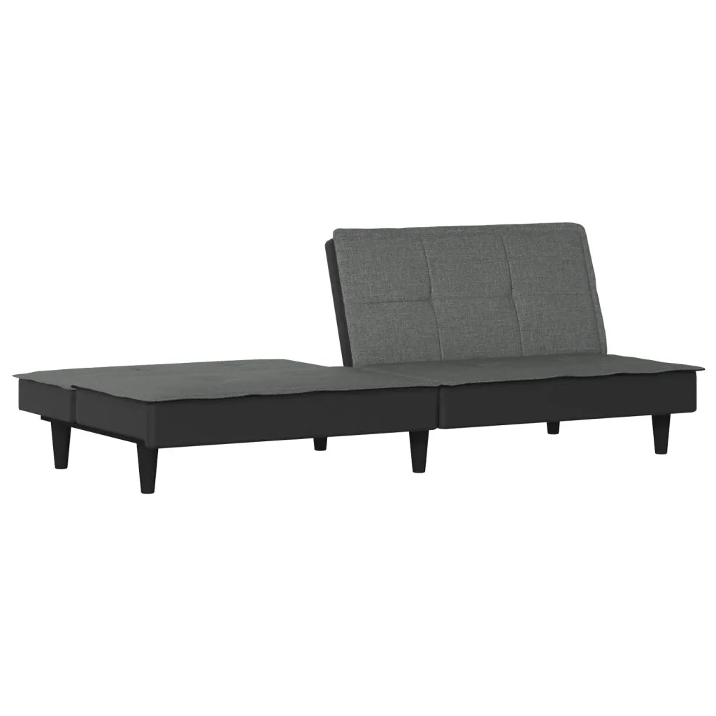 Divano letto-Sofa Letto-Daybed Grigio Scuro in Tessuto 593505