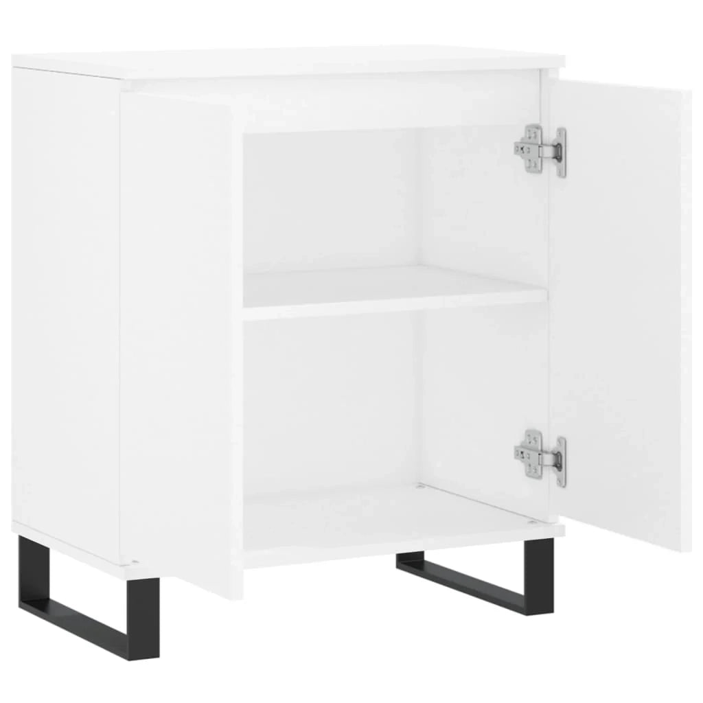 Buffet credenza cassettiera armadio mobile contenitore organizer per cucina soggiorno salotto 60 x 35 x 70 cm legno ingegnerizzato bianco 02_0030371