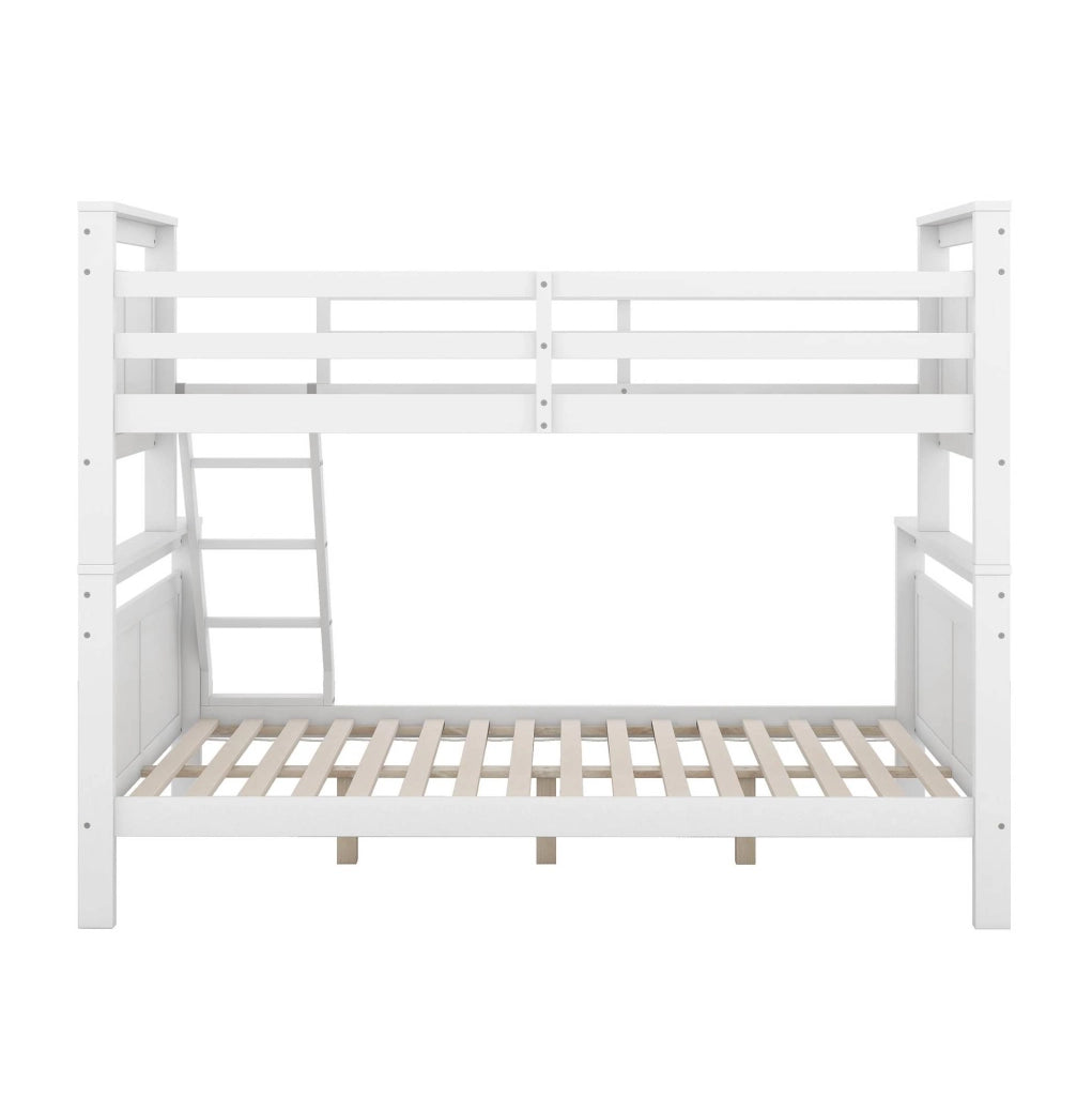 Letto a castello 90/140x200 cm trasformabile in 2 letti, bianco