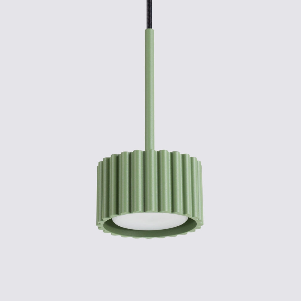 Lampada a sospensione AURA 1 salvia Gx53