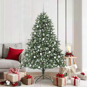 Albero di Natale artificiale con 300 LED Verde 180 cm 3395236