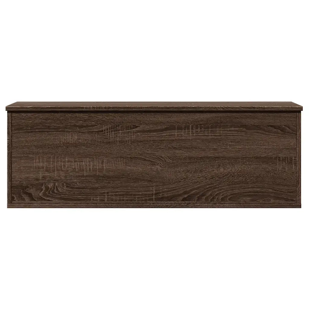 Contenitore Portaoggetti Rovere Marrone 102x35x35 cm Truciolato 840694