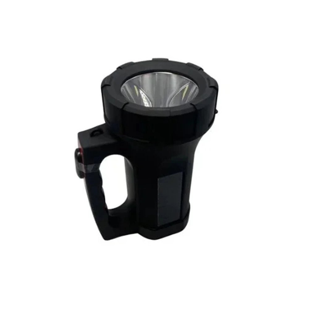 Trade Shop - Torcia Faretto Portatile A Led Ricaricabile Proiettore Digitale Multifunzione 15w Q-led15 -