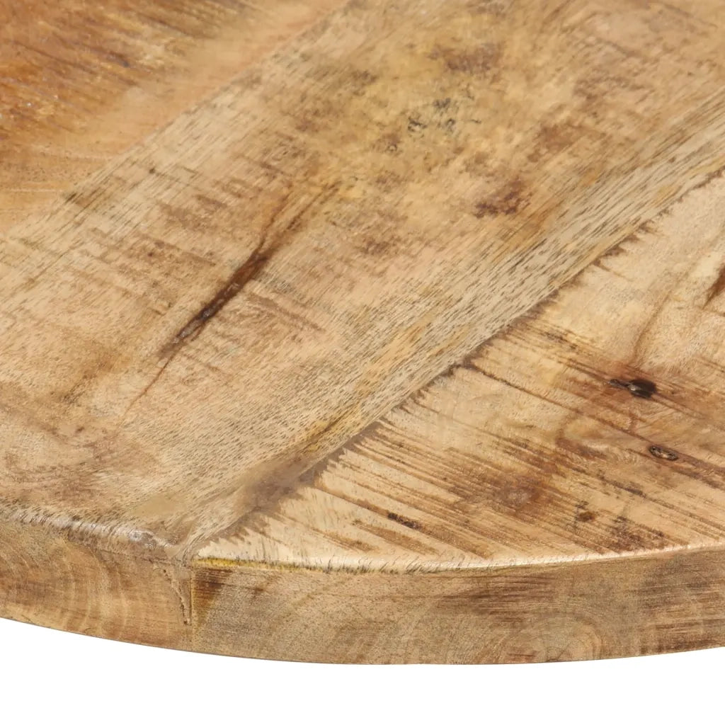Piano Tavolo in Legno Massello di Mango Rotondo 25-27 mm 40 cm 286004
