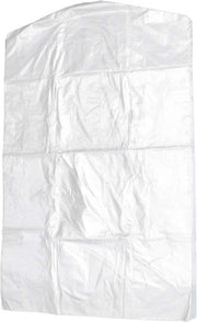 50 Protezioni per Abiti Transparenti - 60 x 100 cm - Ideali per Gonne, Giacche e Camicie