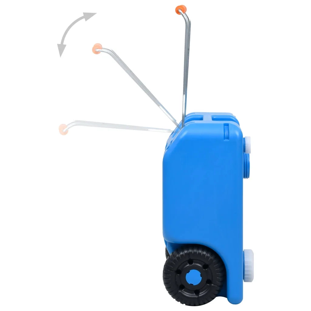 Serbatoio d'Acqua con Ruote per Campeggio 25 L Blu cod mxl 69654