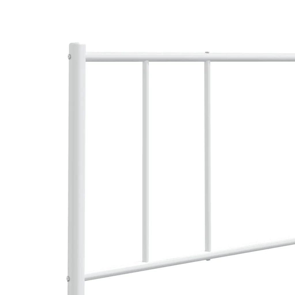 Testiera in Metallo-Testiera in Ferro-Testata Bianco 180 cm 713502