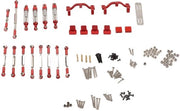 Kit di Riserva per WPL C24 C14 C14K C24K - Lega di Alluminio - Sostenibile - Facile da Installare - 10 x Componenti - Ottimizza Prestazioni - Componenti Auto RC