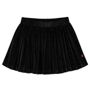 Gonna Plissettata da Bambina con Lurex Nero 116cod mxl 84257