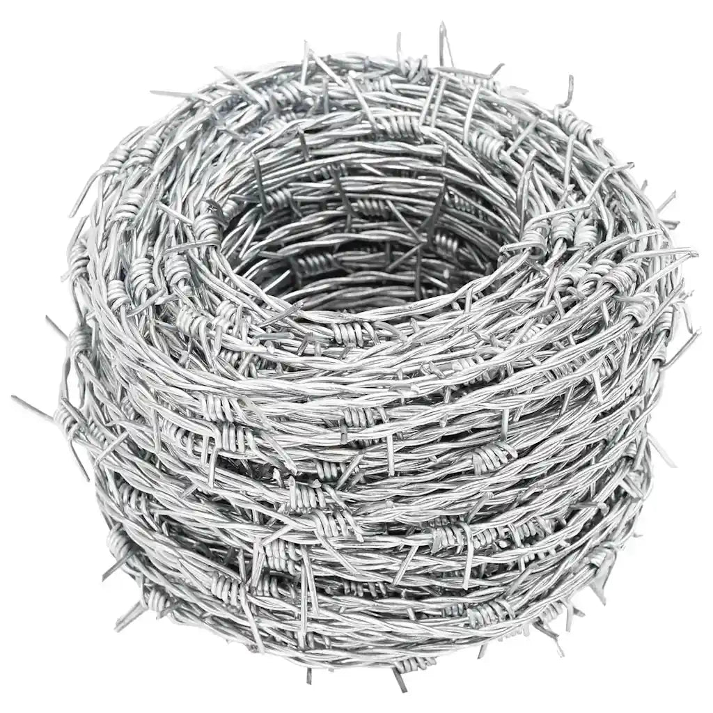 Filo spinato galvanizzato per recinzioni metalliche, recinti 140115