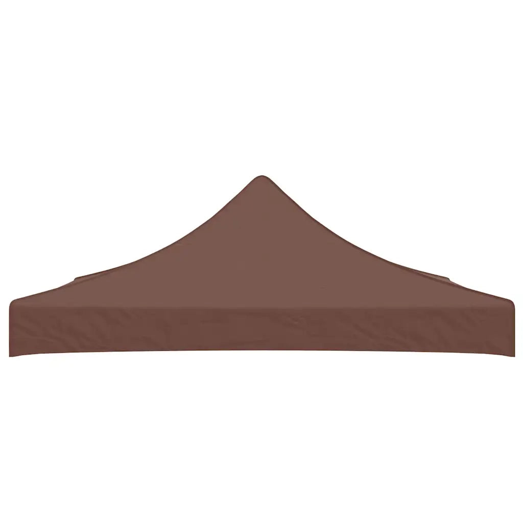 Tetto per Tendone per Feste 3x3 m Marrone 270 g/mÂ² cod mxl 68841