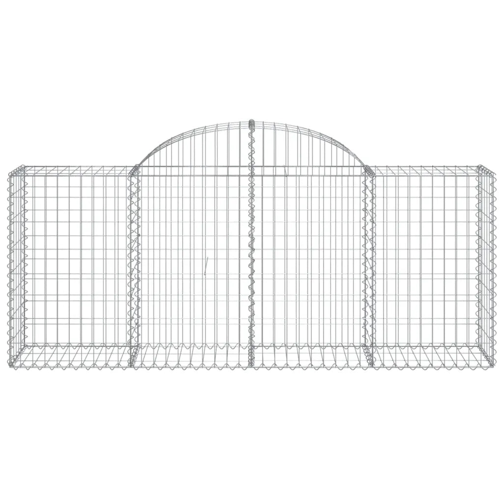 Cesto Gabbione ad Arco 200x50x80/100 cm Ferro Zincatocod mxl 121131