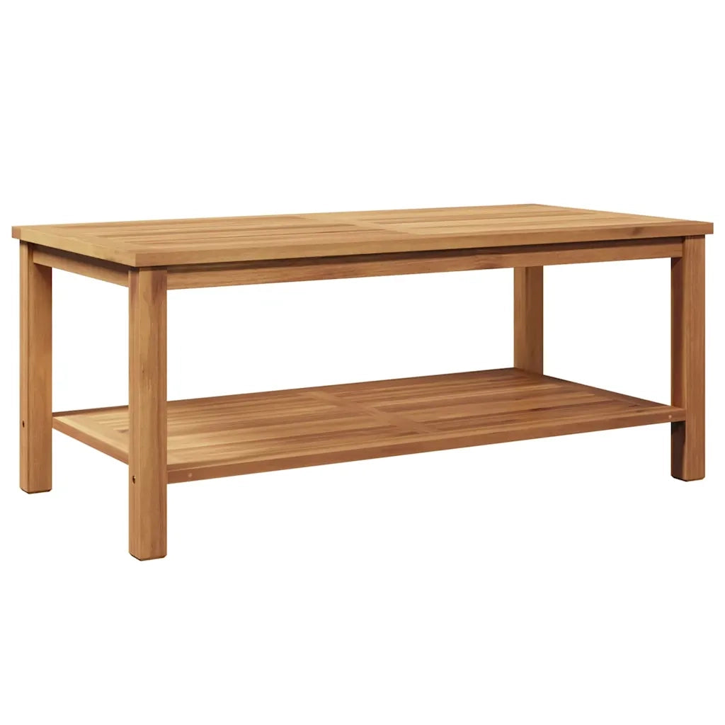 Tavolino da salotto con archiviazione Marrone 110 x 55 x 45 cm 42002310