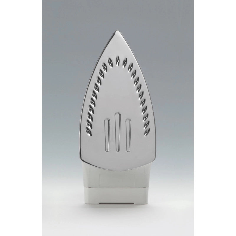 Ferro da stiro - Piastra in Acciaio Inox - Manico in sughero - Serbatoio 300ml - 2200W - Bianco e Grigio
