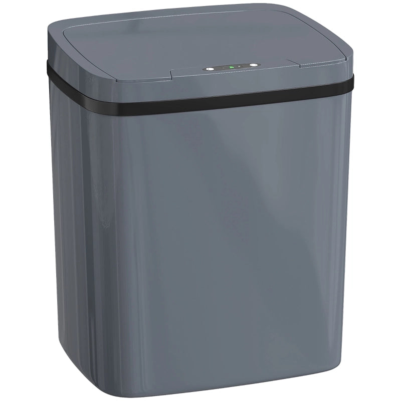 PATTUMIERA SENSOR 15 L 27,6x21,4x33,5 cm Plastica Grigio
