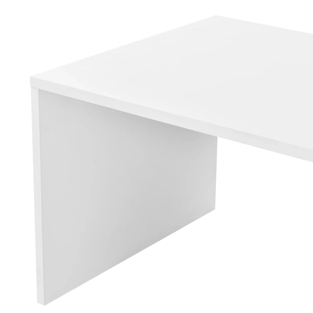 Elegante tavolino da caffè bianco e nero da 90 cm per il soggiorno 03_0006166
