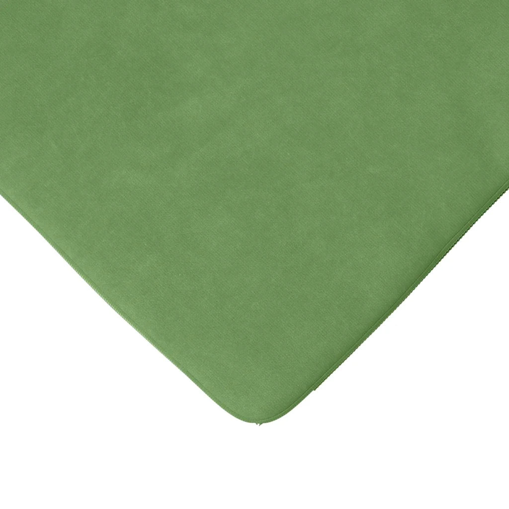 Cuscini per Seduta 4 pcs Verde chiaro 40 x 40 x 3 cm Velluto