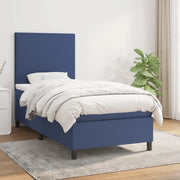 Giroletto a Molle con Materasso Blu 80x200 cm inTessuto cod mxl 33657