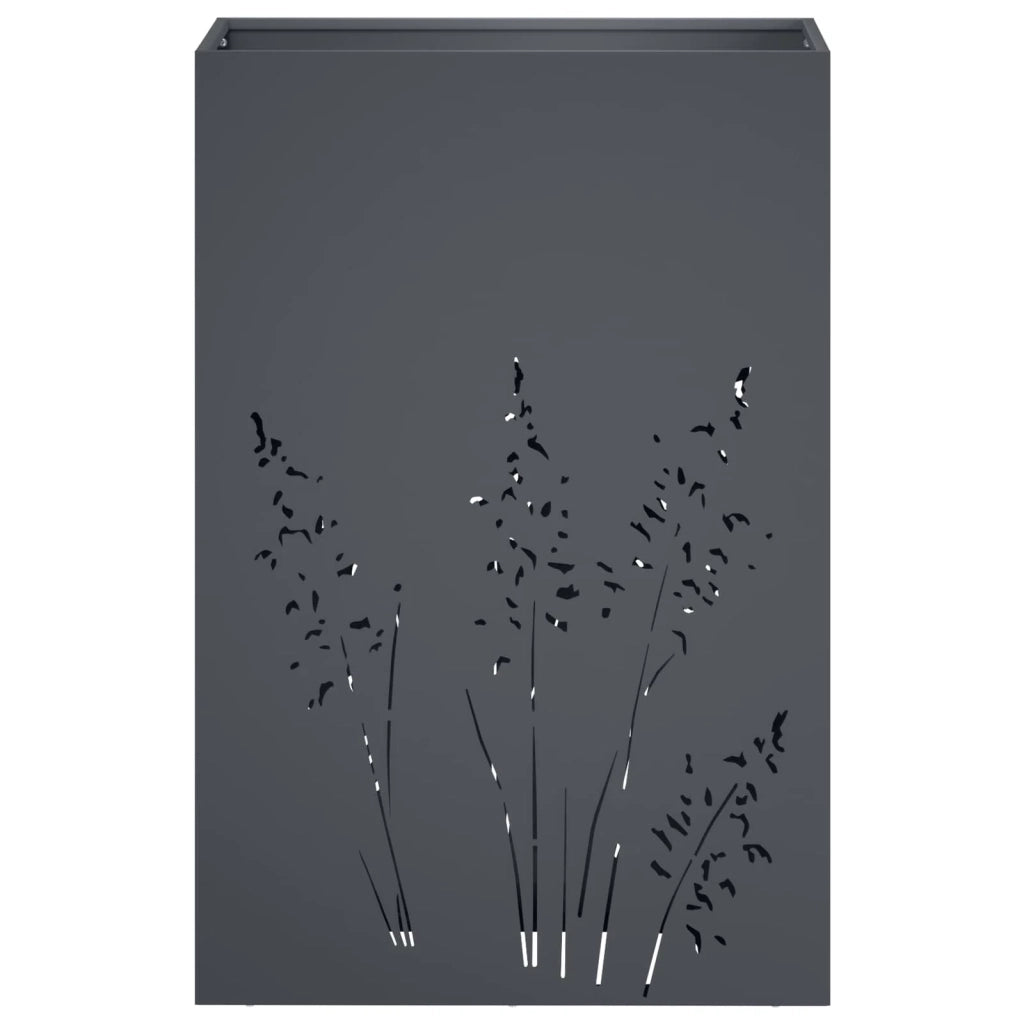 Vaso da giardino Antracite 50 x 30 x 75 cm 8005782