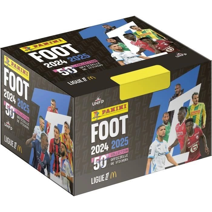 Box - PANINI - Calcio Ligue 1 2024-2025 - McDonald's - 50 bustine - 350 figurine