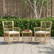 Sedie da giardino 2 pz Naturale 42025128