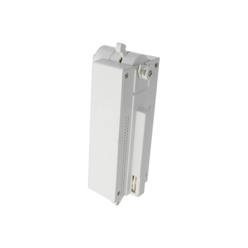 Testa Alimentazione Con Box Led Driver Colore Bianco Per Faro Led Binario Mono Fase CB0070 CB7170 CB7270 CB7370