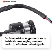 Ottimizzazione del sistema di accensione - Ricambio per CF188/CF500/CF600 - In acciaio inossidabile - Installazione semplice - Buona resistenza all'olio - Ricambio di sistema di accensione per motociclette