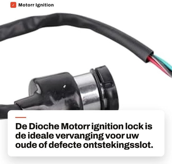 Ottimizzazione del sistema di accensione - Ricambio per CF188/CF500/CF600 - In acciaio inossidabile - Installazione semplice - Buona resistenza all'olio - Ricambio di sistema di accensione per motociclette